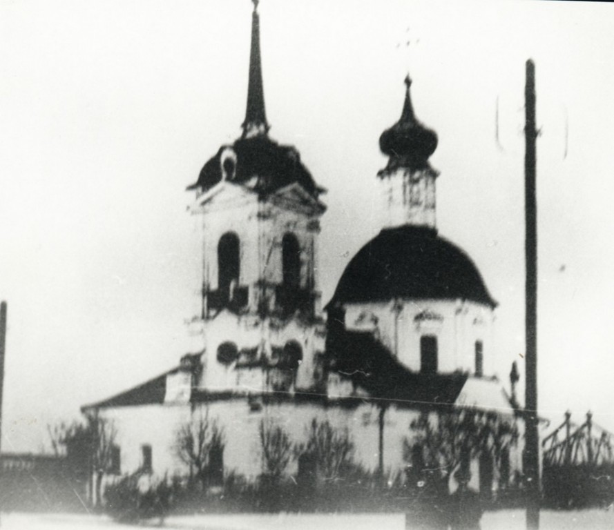 Церковь Николая Чудотворца в Капустниках, Тверь (Тверь, город, Тверская область). архивная фотография, фото начало XX века из архива Алексея Лукина.