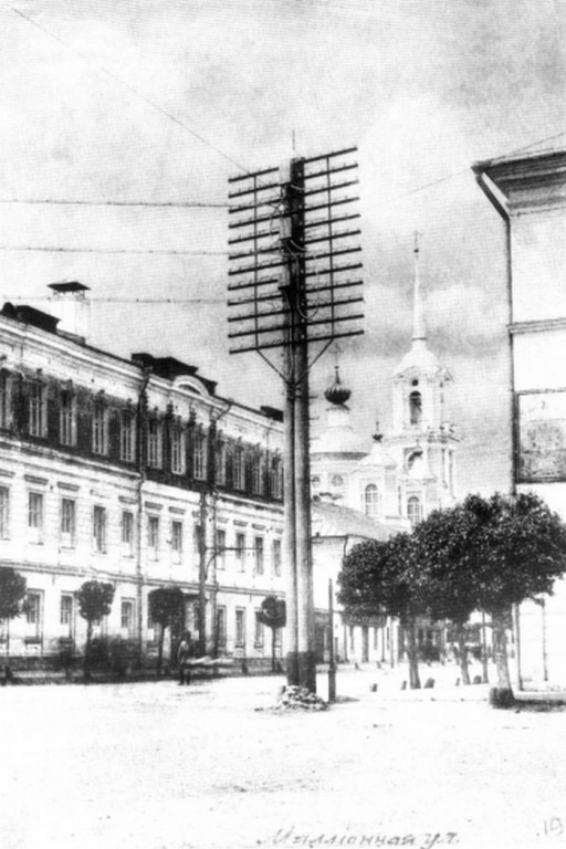 Церковь Владимирской иконы Божией Матери, Тверь (Тверь, город, Тверская область). архивная фотография, Фото 1900—1917 года источник  http://hram-tver.ru/tver/vladimirtv.html/index.html