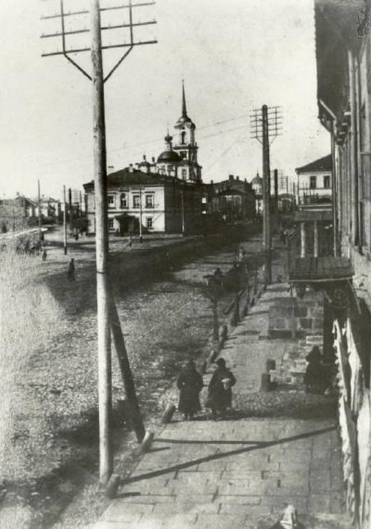 Церковь Владимирской иконы Божией Матери, Тверь (Тверь, город, Тверская область). архивная фотография, Фото 1900—1917 года источник  http://hram-tver.ru/tver/vladimirtv.html/index.html