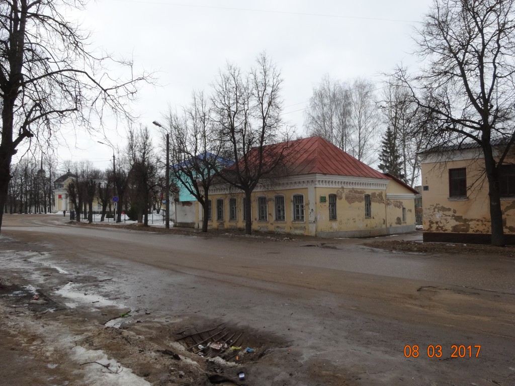 Церковь Афанасия Великого, Вязьма (Вяземский район, Смоленская область). дополнительная информация, вид на место где стояла Никитская церковь.