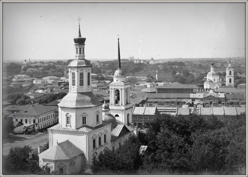 Вязьма. Церковь Илии Пророка. архивная фотография, 1910—1917 год с сайта http://www.vyazmablago.ru/gallery/old/25#joomimg