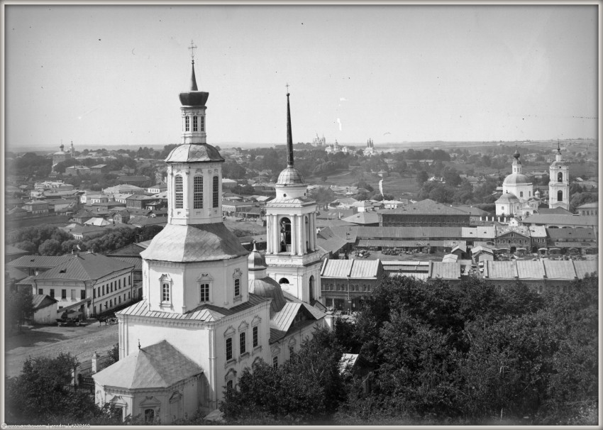 Церковь Илии Пророка, Вязьма (Вяземский район, Смоленская область). архивная фотография, 1910—1917 год с сайта http://www.vyazmablago.ru/gallery/old/25#joomimg
