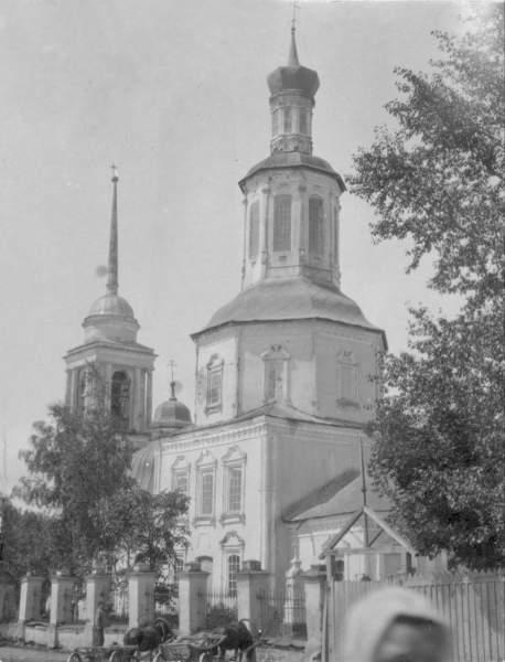 Вязьма. Церковь Илии Пророка. архивная фотография, церковь Ильинская