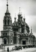 Церковь иконы Божией Матери "Всех скорбящих Радость" в Стеклянном городке (старая), Снимок ателье К.К. Буллы, 1900-е г.г. <br>, Санкт-Петербург, Санкт-Петербург, г. Санкт-Петербург