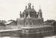 Церковь иконы Божией Матери "Всех скорбящих Радость" в Стеклянном городке (старая), Фото конца ХIХ в.<br>, Санкт-Петербург, Санкт-Петербург, г. Санкт-Петербург