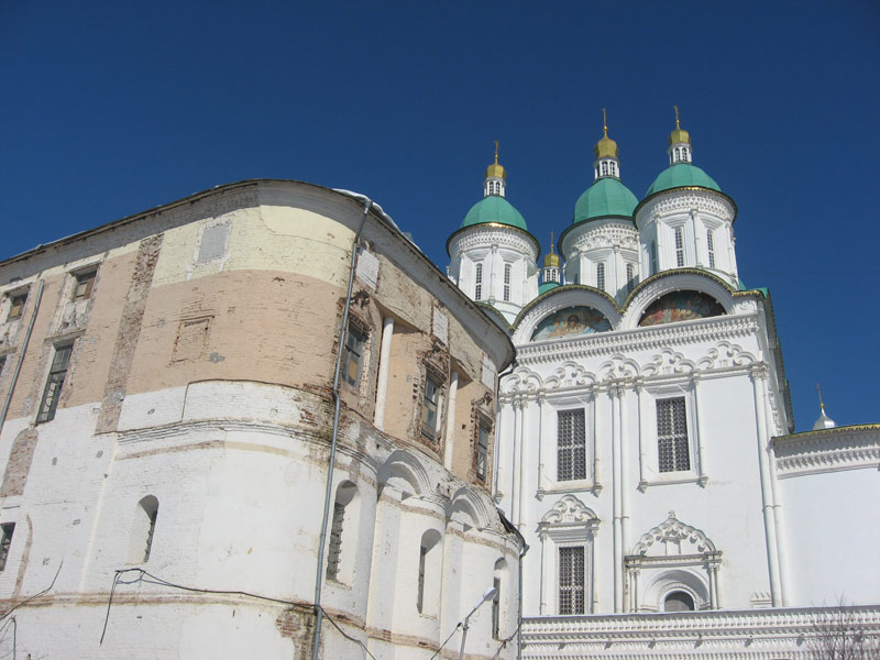 Астрахань. Кремль. Церковь Спаса Нерукотворного Образа в Архиерейских (Митрополичьих) палатах. фасады