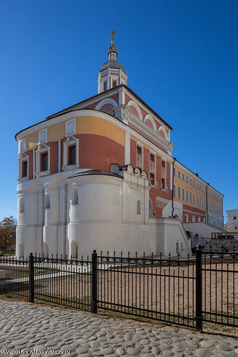 Кремль. Церковь Спаса Нерукотворного Образа в Архиерейских (Митрополичьих) палатах, Астрахань (Астрахань, город, Астраханская область). фасады