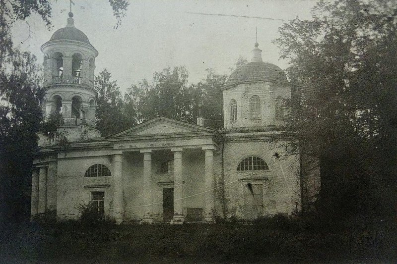 Новогорск. Церковь Благовещения Пресвятой Богородицы в Соколове. архивная фотография, Фотограф Устинов Александр Андреевич; Госкаталог №16645776; ГБУК города Москвы 