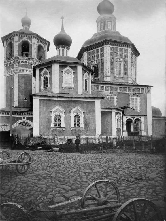 Торопец. Церковь Воскресения Христова. архивная фотография, Фото Н.Д. Бартрама, 1912