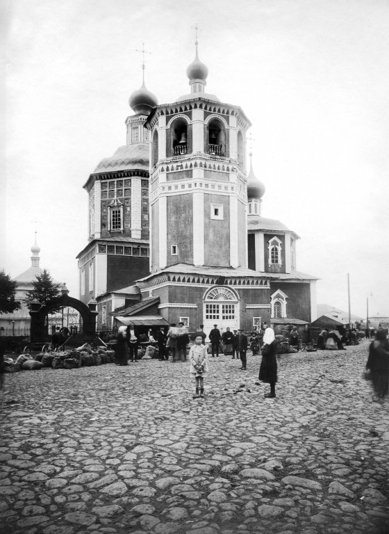 Церковь Воскресения Христова, Торопец (Торопецкий район, Тверская область). архивная фотография, Фото Н.Д. Бартрама, 1912
