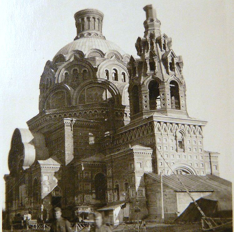 Церковь Космы и Дамиана, Сычёвка (Сычёвский район, Смоленская область). архивная фотография, Общий вид