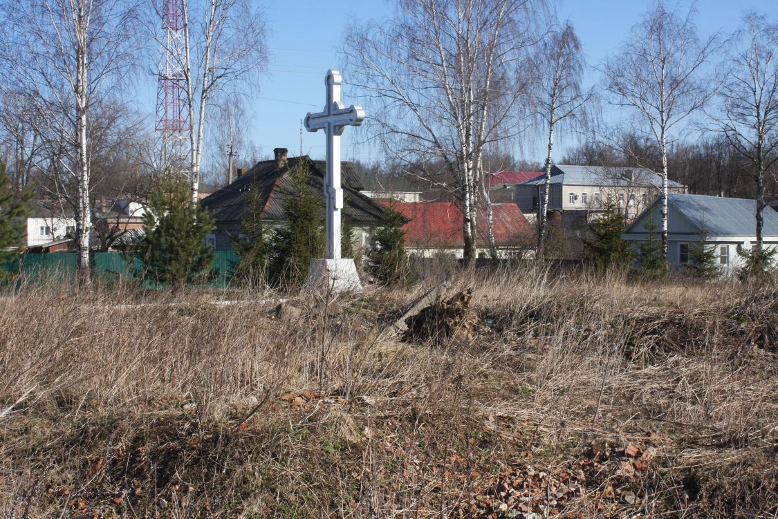 Церковь Космы и Дамиана, Сычёвка (Сычёвский район, Смоленская область). дополнительная информация, Вид на церковное место с юго-запада.