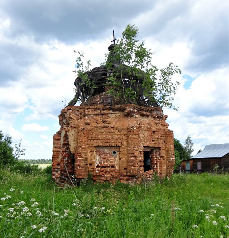 Часовня Преображения Господня, Спасское (Ивановский район, Ивановская область). фасады