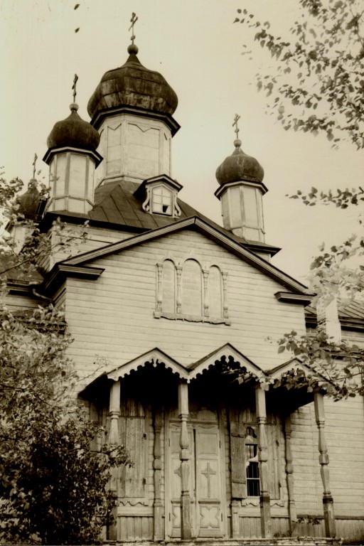 Пайде. Церковь Успения Пресвятой Богородицы. архивная фотография, Из коллекции Музея Ярвамаа. Источник: http://www.muis.ee/museaalview/390007