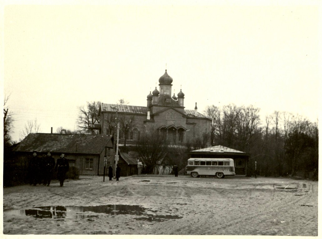 Пайде. Церковь Успения Пресвятой Богородицы. архивная фотография, Из коллекции Музея Ярвамаа. Источник: http://muis.ee/museaalview/1123064