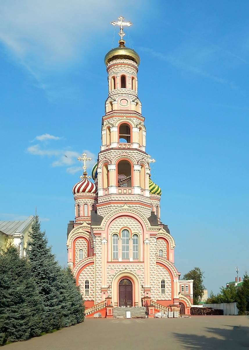 фасады. Вознесенский женский монастырь. Собор Вознесения Господня (новый), Тамбов (Тамбов, город, Тамбовская область)