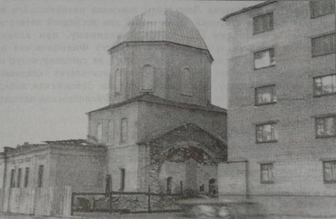 Церковь Филиппа апостола, Тверь (Тверь, город, Тверская область). архивная фотография, Вид с юго-востока, конец 1950-х гг. - нач. 1960-х гг. Фото из коллекции Б.Н. Ротермеля.