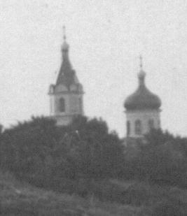Церковь Покрова Пресвятой Богородицы, Путивль (Конотопский район, Украина, Сумская область). архивная фотография, Фрагмент панорамного вида, фот.Я.К.Фесик