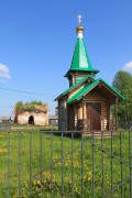 Церковь Илии Пророка, Две церкви<br>, Оквад, Усть-Вымский район, Республика Коми