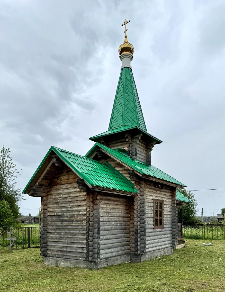 Церковь Илии Пророка (новая), Оквад (Усть-Вымский район, Республика Коми). фасады, Вид с северо-востока
