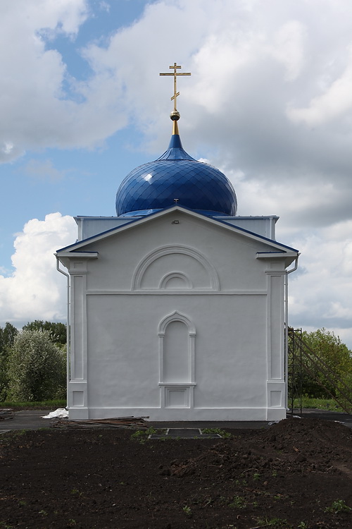 Церковь Успения Пресвятой Богородицы, Песчанское (Щучанский район, Курганская область). фасады, Восточный фасад