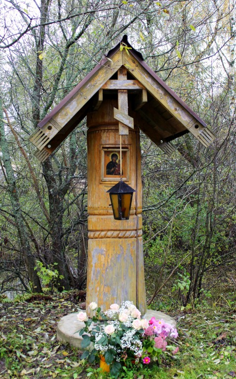 Часовня Тихвинской иконы Божией Матери, Шелково (Сергиево-Посадский городской округ, Московская область). фасады