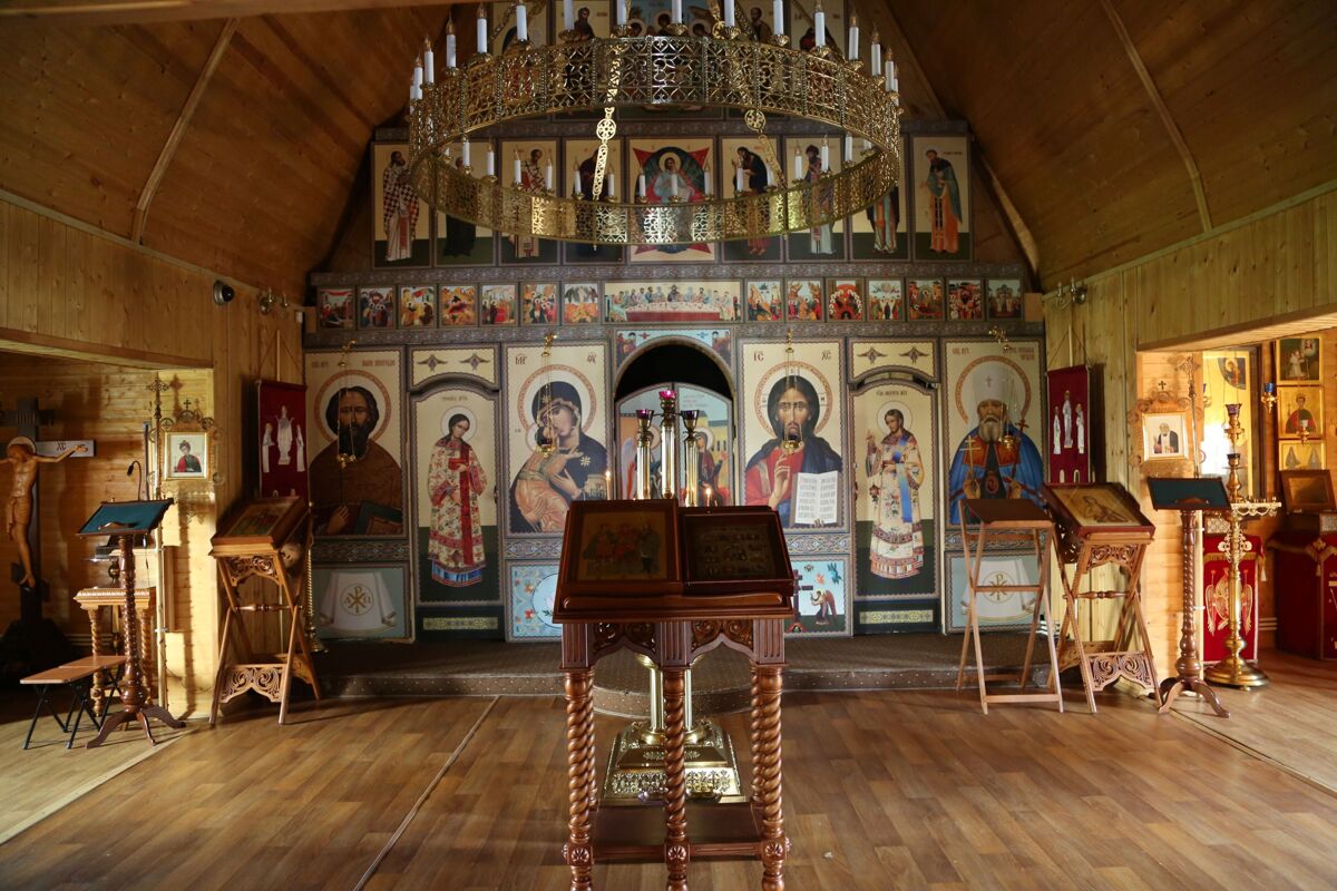 Церковь Серафима Чичагова, Лобня (Мытищинский городской округ и гг. Долгопрудный, Лобня, Московская область). интерьер и убранство