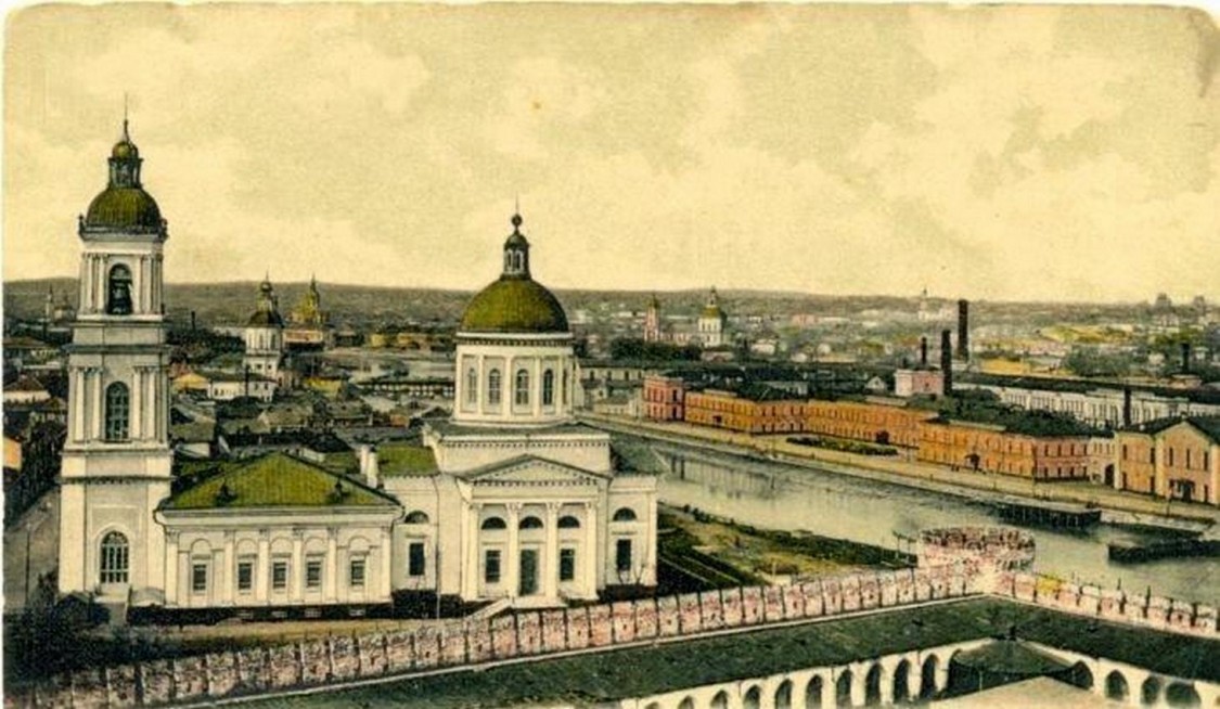 Церковь Казанской иконы Божией Матери, Тула (Тула, город, Тульская область). архивная фотография, открытка начала 20 века.