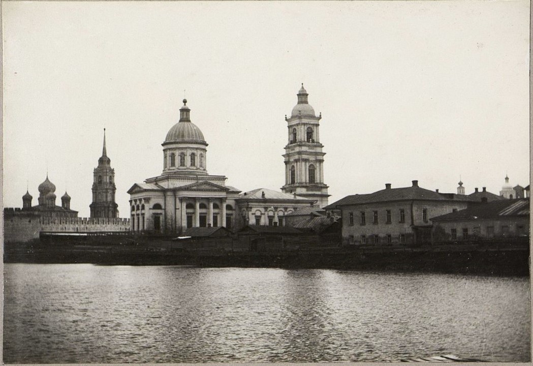 Фото сентября 1891 г. из фондов ГИМ. (ГК №  7611462), архивная фотография. Церковь Казанской иконы Божией Матери, Тула (Тула, город, Тульская область)