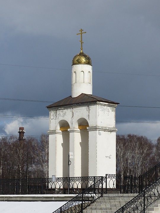 Ногинск. Церковь Матроны Московской. фасады, Звонница церкви Матроны Московской.