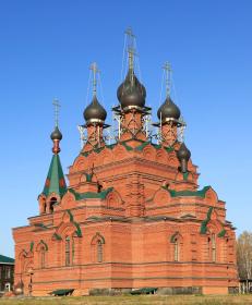 Молодежный (Абабково). Абабковский Николаевский Георгиевский монастырь. Собор Покрова Пресвятой Богородицы