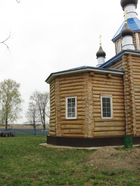 Церковь Троицы Живоначальной (новая), Крещёные Казыли (Рыбно-Слободский район, Республика Татарстан). архитектурные детали, Апсида церкви