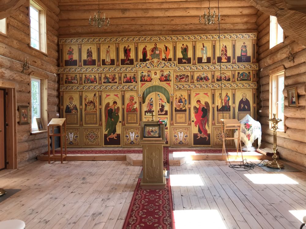 Церковь Троицы Живоначальной (новая), Крещёные Казыли (Рыбно-Слободский район, Республика Татарстан). интерьер и убранство