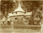 Церковь Покрова Пресвятой Богородицы, Фото 1915-1918 гг. на сайте http://www.fototeka.ihs.uj.edu.pl/navigart/node/25007<br>, Менкиш-Стары, Подкарпатское воеводство, Польша