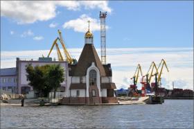 Калининград. Церковь Николая Чудотворца в Морском торговом порту