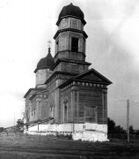 Церковь Михаила Архангела, Фото В.В. Перфильева /1976 год/. Блог председателя Комитета Ульяновской области по культурному наследию Шарпудина Хаутиева http://hautiev-sh.livejournal.com/2014/02/17/<br>, Губашево, Николаевский район, Ульяновская область