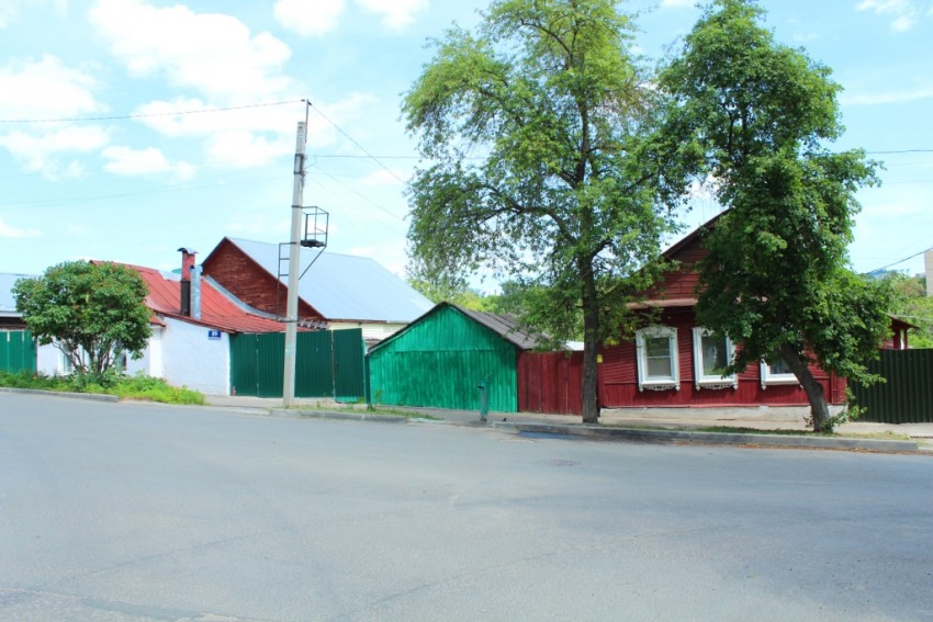 Церковь-часовня Рождества Христова на Кожевниках, Калуга (Калуга, город, Калужская область). фасады, Храмовое место, вид с юга