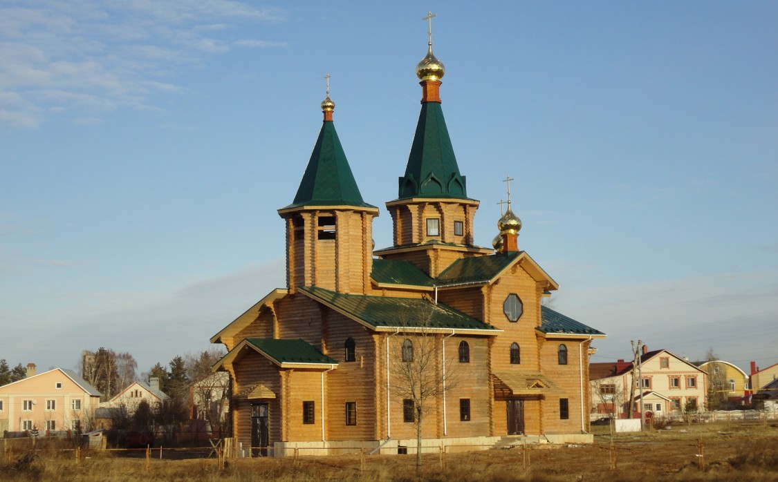 Кстово. Церковь Сергия Радонежского. фасады