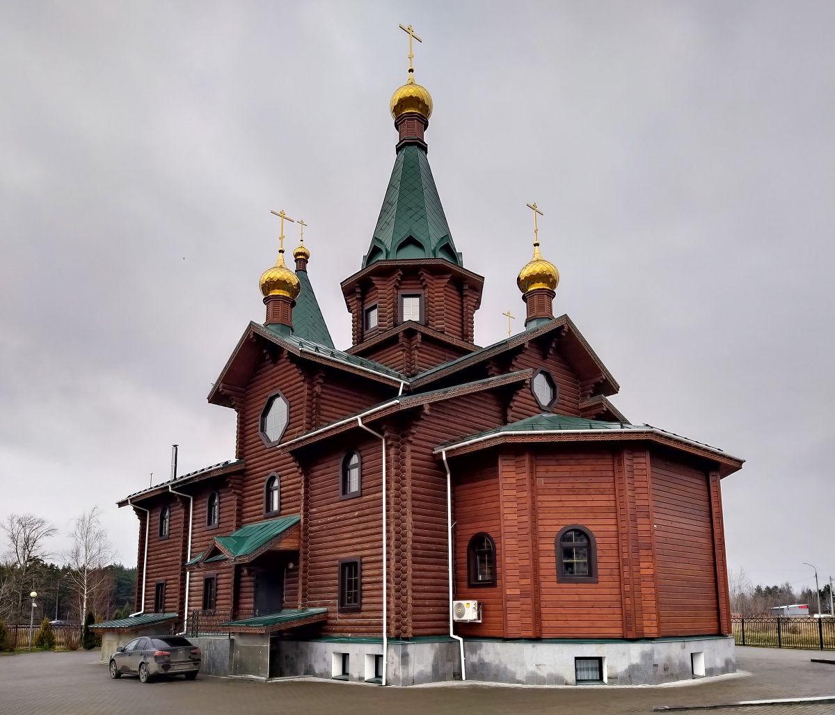 Кстово. Церковь Сергия Радонежского. фасады