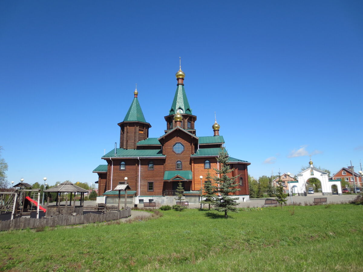 Церковь Сергия Радонежского, Кстово (Кстовский район, Нижегородская область). фасады