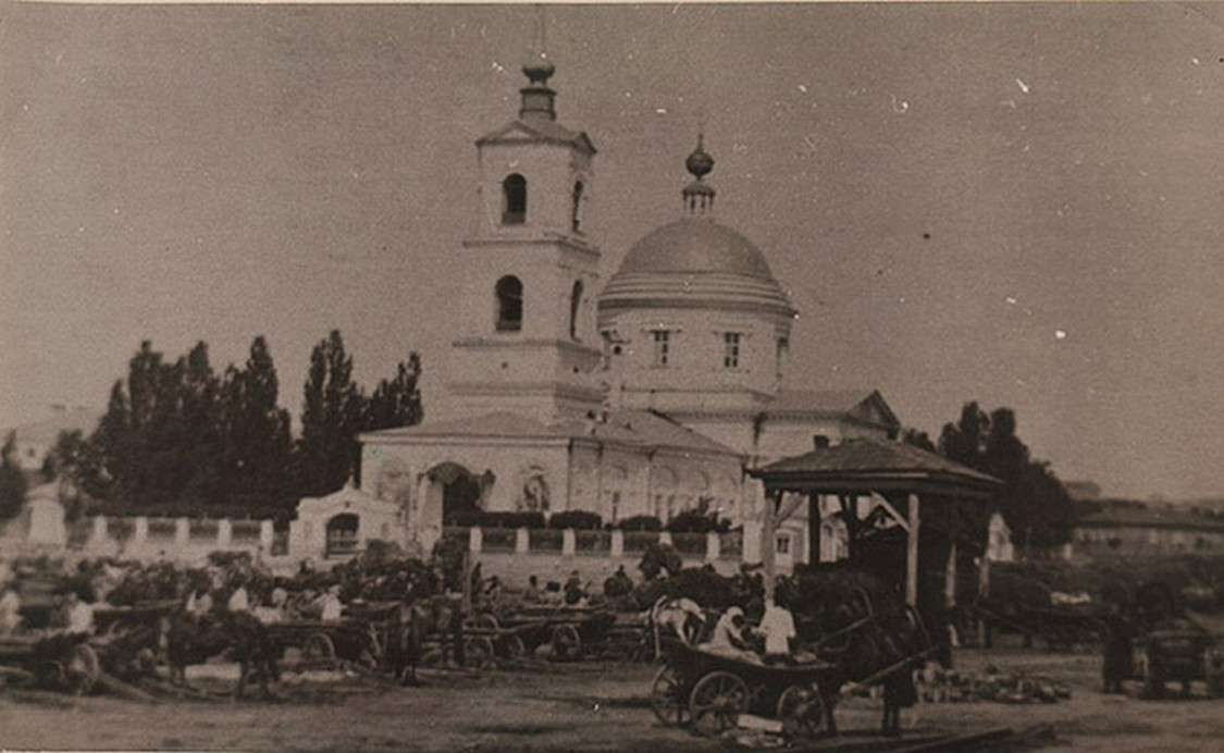 Церковь Воздвижения Креста Господня, Орёл (Орёл, город, Орловская область). архивная фотография, Фотография начала XX в.