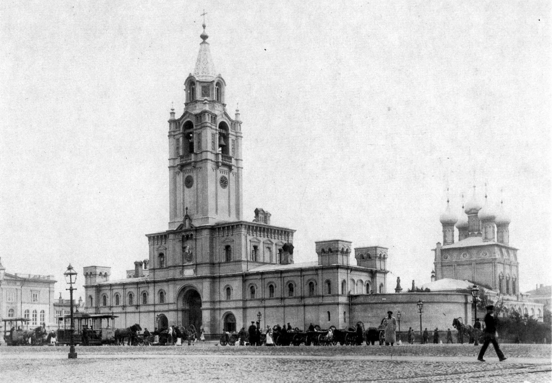 Тверской. Страстной женский монастырь. архивная фотография, фото с сайта https://pastvu.com/p/1247