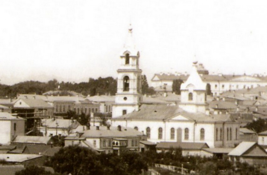 Церковь Георгия Победоносца, Орёл (Орёл, город, Орловская область). архивная фотография, фото начало 20 века. Источник http://www.fondmart.ru/sretensko-georgievskaya-cerkov.html