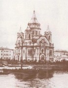 Церковь Бориса и Глеба на Синопской набережной (старая), Фото 1900-х гг.<br>, Санкт-Петербург, Санкт-Петербург, г. Санкт-Петербург