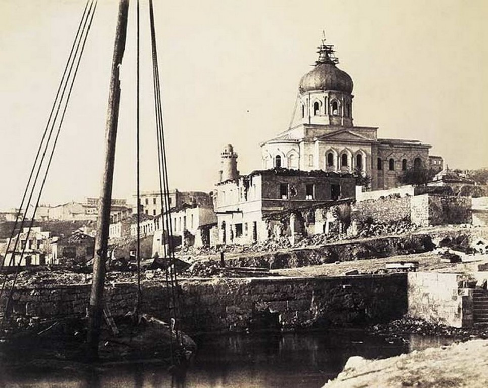Севастополь. Собор Николая Чудотворца. архивная фотография, фото 1855 года http://photopolygon.com