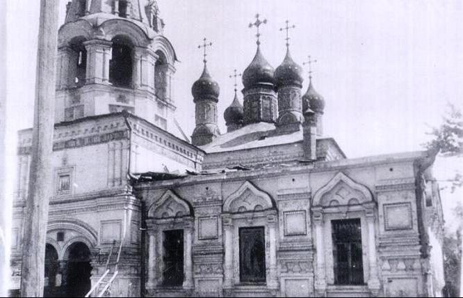 Мещанский. Церковь Адриана и Наталии в Мещанской слободе. архивная фотография, Фото с сайта wikimapia.org