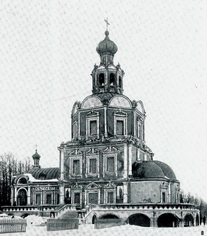 Церковь Петра и Павла в Петровско-Разумовском, Тимирязевский (Северный административный округ (САО), г. Москва). архивная фотография, фото 1915 год. с http://www.land-x.org/tabid/127/Default.aspx
