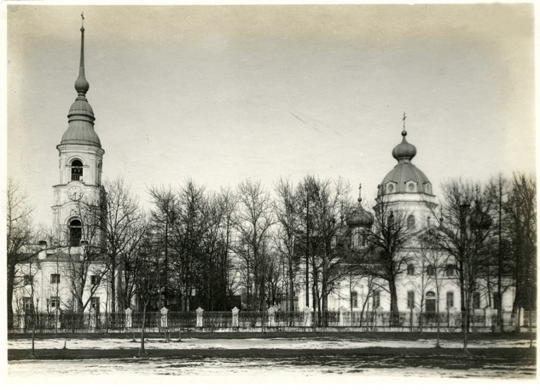 Колпино. Собор Троицы Живоначальной (старый). архивная фотография, 1914 год с http://oldsp.ru/old/photo/view/12442