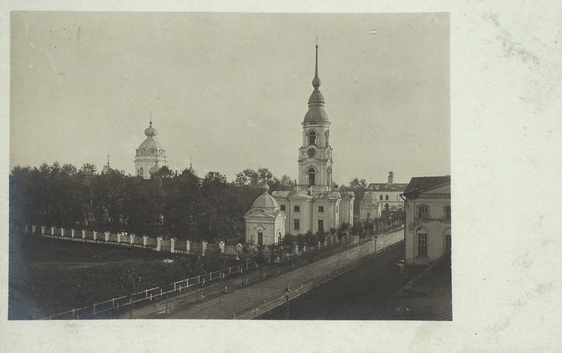 Собор Троицы Живоначальной (старый), Колпино (Санкт-Петербург, Колпинский район, г. Санкт-Петербург). архивная фотография, Частная коллекция. Фото 1903 г.