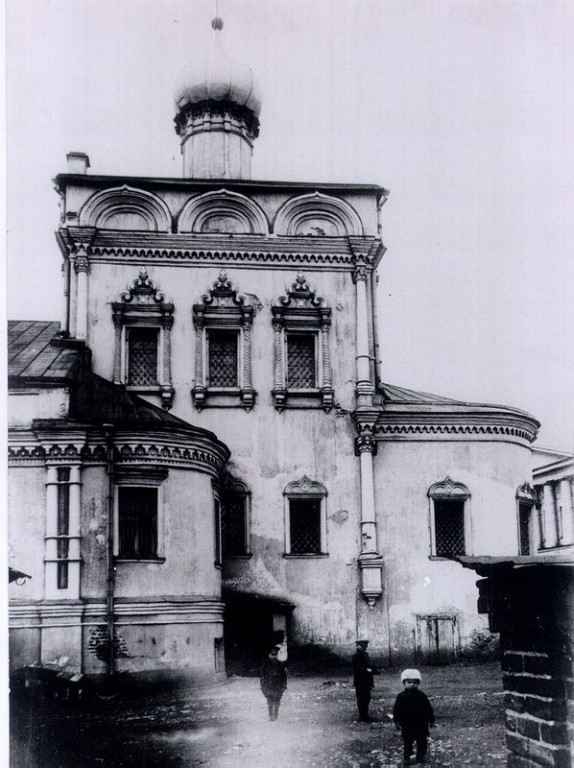 Что в Кошелях, церковь Николая Чудотворца, Таганский (Центральный административный округ (ЦАО), г. Москва). архивная фотография, Фото с сайта wikimapia.org
